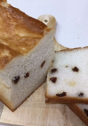 米粉のレーズン食パン-レシピのメイン写真