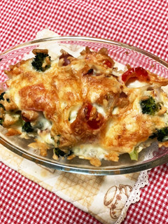 野菜とウインナーのチーズ焼き-レシピのメイン写真