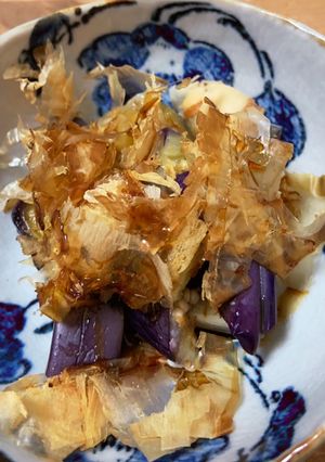 レンジで茄子おかか和え-レシピのメイン写真