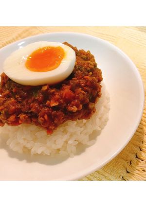 夏野菜たっぷりキーマカレー-レシピのメイン写真