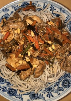 蕎麦deビビン麺-レシピのメイン写真