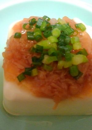涼やか♪調味料いらず♪♪なめたけ冷奴-レシピのメイン写真