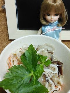 リカちゃん♡アジアンꕤきくらげ春雨サラダ-レシピのメイン写真