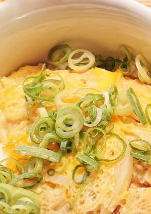 レンジ玉子丼(または親子丼)-レシピのメイン写真