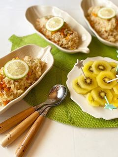 炊飯器deツナとキャロットのピラフ-レシピのメイン写真