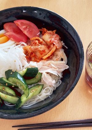 キムチ入り素麺-レシピのメイン写真