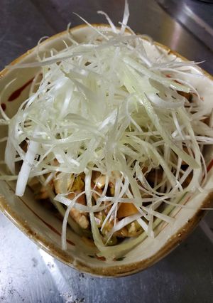おつまみ♪葱チャーシューメンマ-レシピのメイン写真