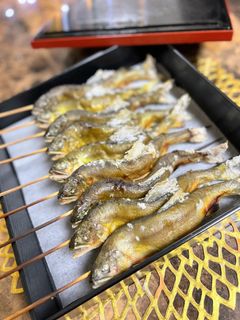 身ふっくら料亭みたいな踊り鮎の塩焼き-レシピのメイン写真