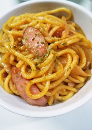 子供 喜ぶ 甘口 ナポリタン 焼きそば-レシピのメイン写真