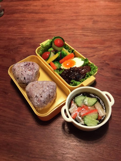 お弁当・・・134ゆかり入り雑穀ごはん-レシピのメイン写真