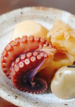 驚きの柔らかさ❢茹でタコのタコジャガ-レシピのメイン写真