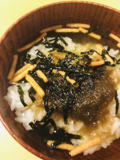 お茶漬けの素●トロロ昆布の茶漬け-レシピのメイン写真