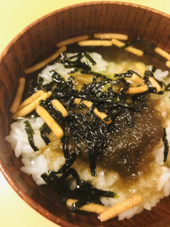 お茶漬けの素●トロロ昆布の茶漬け-レシピのメイン写真