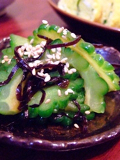 味も材料もサッパリ★簡単ゴーヤ和え-レシピのメイン写真