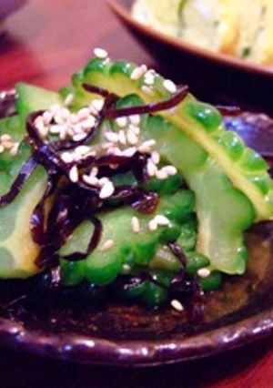 味も材料もサッパリ★簡単ゴーヤ和え-レシピのメイン写真