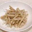 レンジで簡単!ごまマヨ、ごぼうサラダ