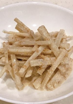 レンジで簡単！ごまマヨ、ごぼうサラダ-レシピのメイン写真