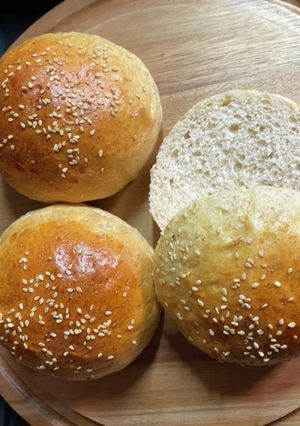 ハンバーガーのバンズ-レシピのメイン写真