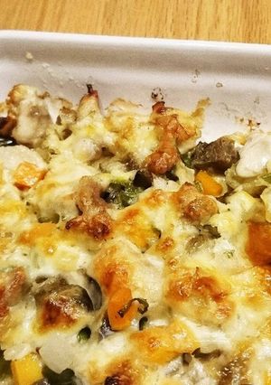 鶏肉と野菜のマヨチーズ焼き-レシピのメイン写真