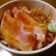 厚切りベーコン丼♪