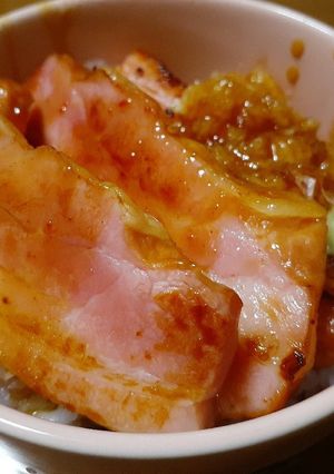 厚切りベーコン丼♪-レシピのメイン写真