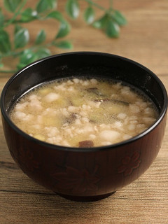 簡単!豚バラと茄子のお味噌汁-レシピのメイン写真