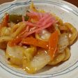 七味だれの焼きうどん☆肉なし