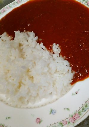 家事ヤロウのコンビーブカレー、粉チーズも-レシピのメイン写真