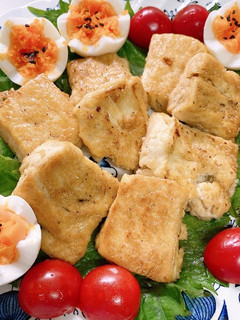 冷凍とうふの照り焼きステーキ-レシピのメイン写真