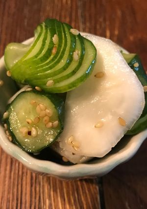 食感良し♡じゃばらきゅうりとカブのナムル-レシピのメイン写真