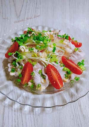 *豚しゃぶサラダそうめん*-レシピのメイン写真