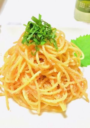 たらこスパゲティたらこバターを混ぜるだけ-レシピのメイン写真