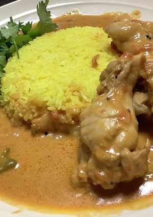 ココナッツチキンカレー南インド風-レシピのメイン写真