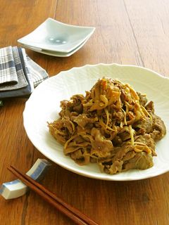 ごはんがすすむ☆牛肉ときのこのカレー炒め-レシピのメイン写真