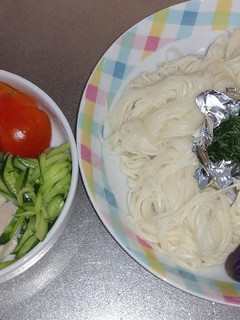 トッピングそうめん-レシピのメイン写真