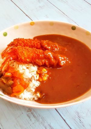 超簡単安いレトルトカレーが大変身な裏技-レシピのメイン写真