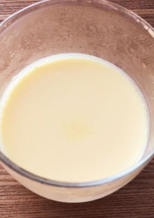 卵と牛乳だけの離乳食プリン-レシピのメイン写真