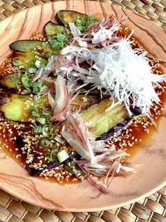 夏のさっぱりレシピ!焼きなす香味だれ-レシピのメイン写真