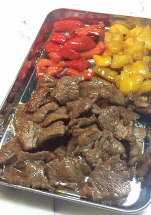 No2638焼肉弁当の具-レシピのメイン写真