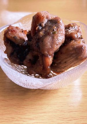 鶏肩こにくの簡単ソテー-レシピのメイン写真