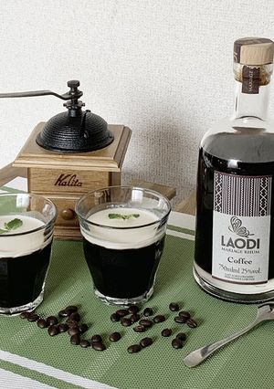 【簡単】無農薬クラフトラム酒コーヒゼリー-レシピのメイン写真