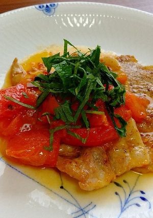 フレッシュトマトのポークソテー-レシピのメイン写真