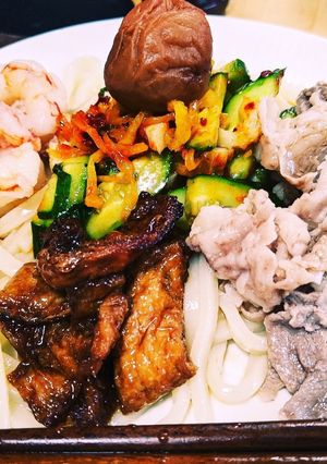 夏の定番冷やししゃぶしゃぶうどん！-レシピのメイン写真