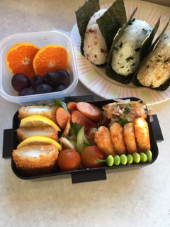 高校男子お弁当 1.8.28-レシピのメイン写真