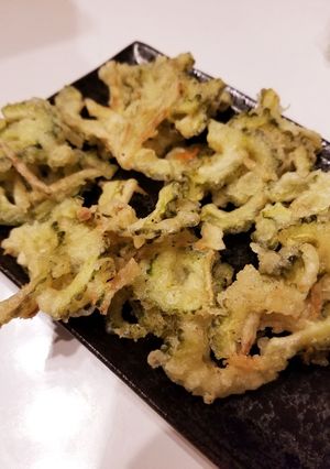 ゴーヤと生姜のかき揚げ-レシピのメイン写真