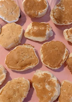 離乳食用♪梨のパンケーキ BP卵なし-レシピのメイン写真