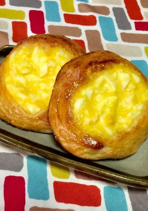 超簡単☆ケチャップの隠し味のたまごパン♫-レシピのメイン写真