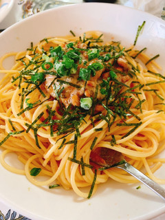 レンジで★生パスタ風納豆たらこパスタ-レシピのメイン写真