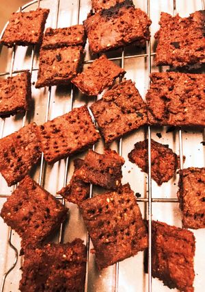 米ぬか　ココアきなこごまクッキー　米魅力-レシピのメイン写真