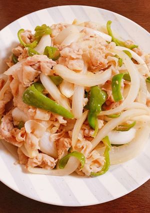 豚バラとピーマンの味噌炒め-レシピのメイン写真